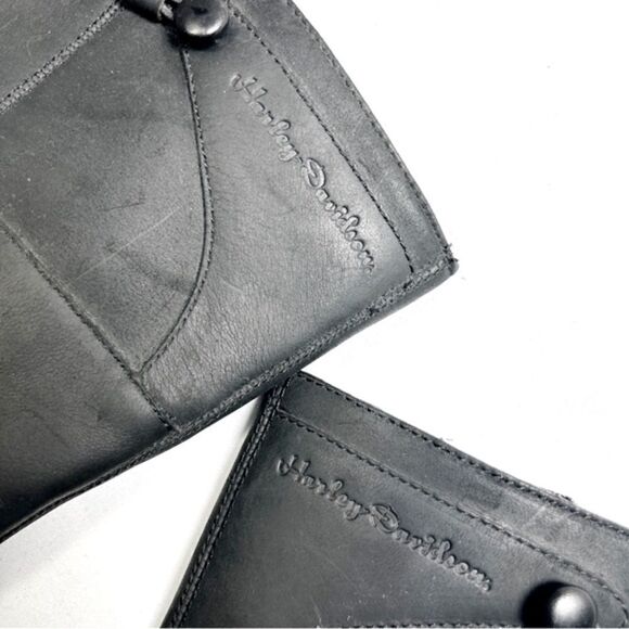 Harley Davidson Genuine Leather Heeled Boots - Picture 6 of 9